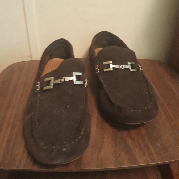 Alfani driving loafers,  size 10, brown - Picture 1 of 6